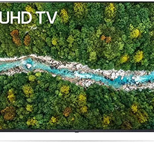 LG 65UP77006LB Smart TV LED 4K Ultra HD 65” 2021 con Processore Quad Core 4K, Wi-Fi, webOS...