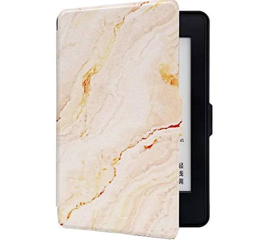 Kindle Paperwhite case-premium più leggero e sottile in pelle PU Smart Cover for all-new A...