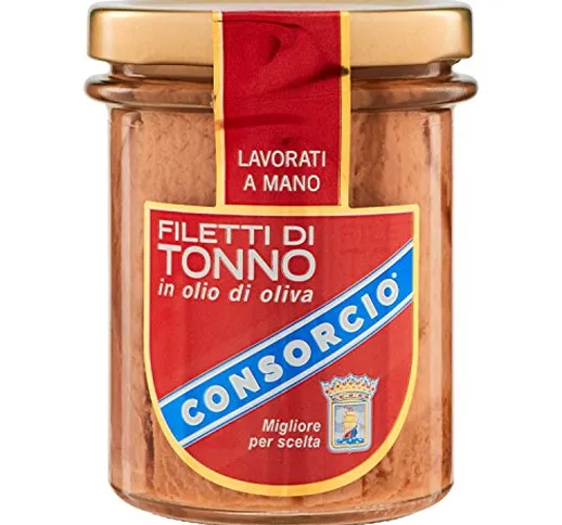 Consorcio Filetti di Tonno, in Olio di Oliva - 195 gr