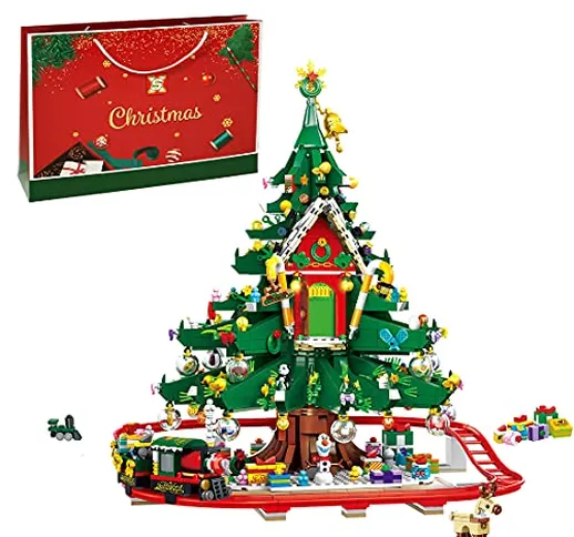 TARS Idee, edificio natalizio, modello 2126 pezzi, albero di Natale, capitolato per archit...