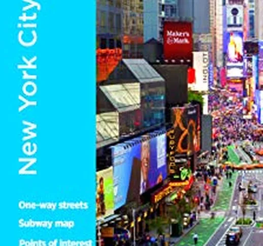 New York - Manhattan [Lingua Inglese]: Stadtplan 1:11.000