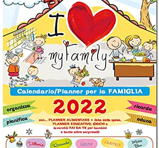 Calendario Agenda della Famiglia 2020 - My Family