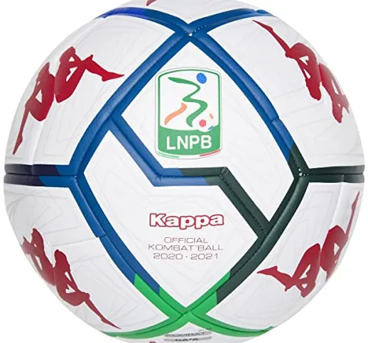 BasicNet SpA Kappa Pallone Lega Nazionale Serie B 2020/21 - Bianco, 5