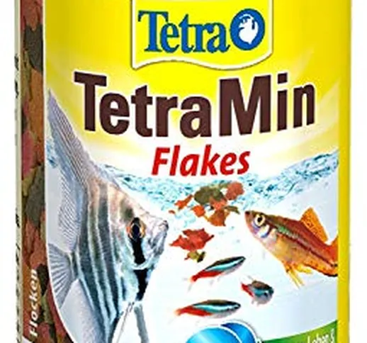 Lascure Delights TetraMin Flakes Mangime per Pesci, Multicolore, 250 ml, 250 unità