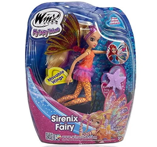 Winx Club My Fairy Friend Sirenix Stella - Bambola giocattolo alla moda