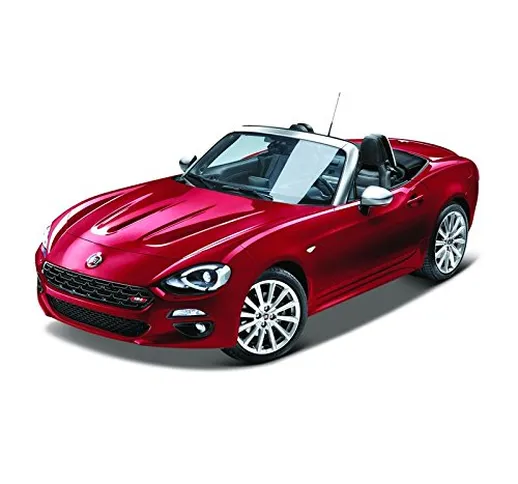 Bburago 21083 - Veicolo Fiat 124 Spider, Scala 1/24, Colori Assortiti