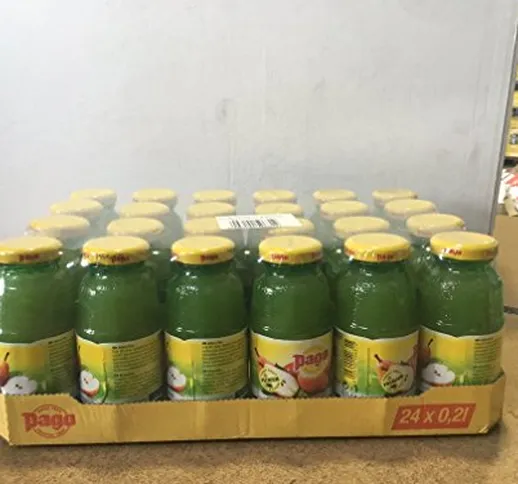 Pago PERA Nectar Poire cl 20 x 24 bottiglie in vetro succo di frutta