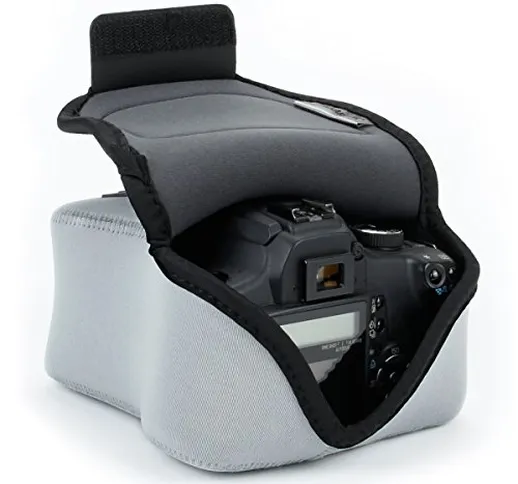 USA GEAR Custodia Per Fotocamera Digitale DSLR/Custodia Per Fotocamera SLR con Protezione...