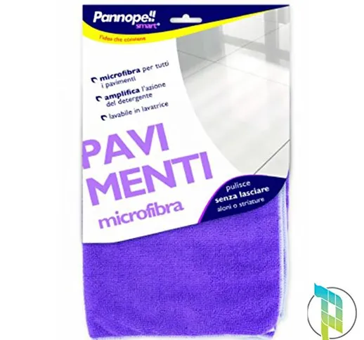 Palucart® 12 Panni Microfibra Pavimenti eudorex pannopell 50 x 70 Liscio Panno Pavimenti i...