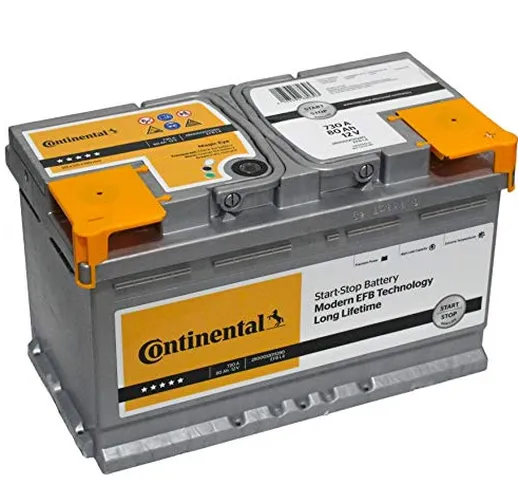 BATTERIA AUTO CONTINENTAL EFB Start&Stop - 80Ah 730A 12V