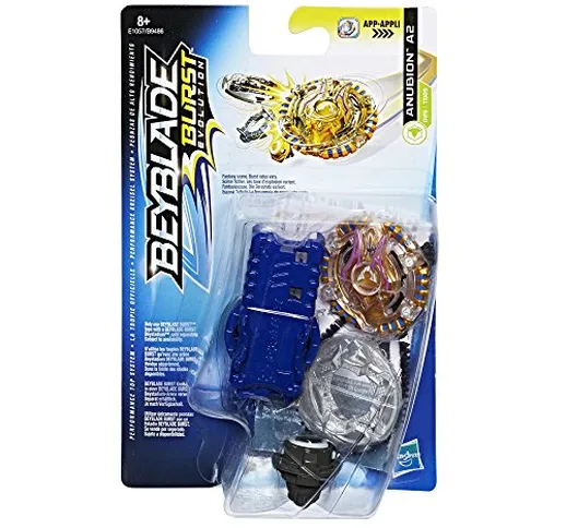 Beyblade - Starter Pack Trottola e lanciatore Beyblade Burst Evolution - Anubion A2