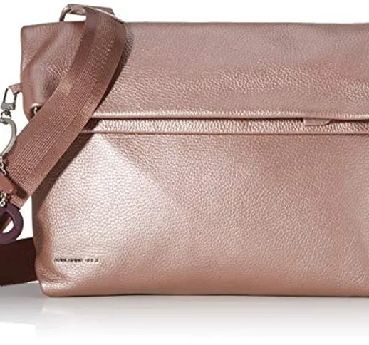 Mandarina Duck Mellow Lux Tracolla, Borsa Donna, Rosa, 34.5x25x5.5 cm (W x H x L)