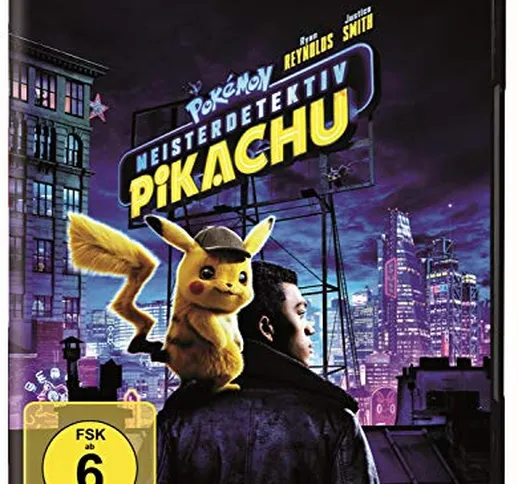 Pokemon Meisterdetektiv Pikachu  (4K Ultra HD) (+ Blu-ray 2D)