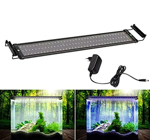 SolarNovo LED Apparecchio di Illuminazione per Acquario IP64 Copertura LED Lampada Apparec...