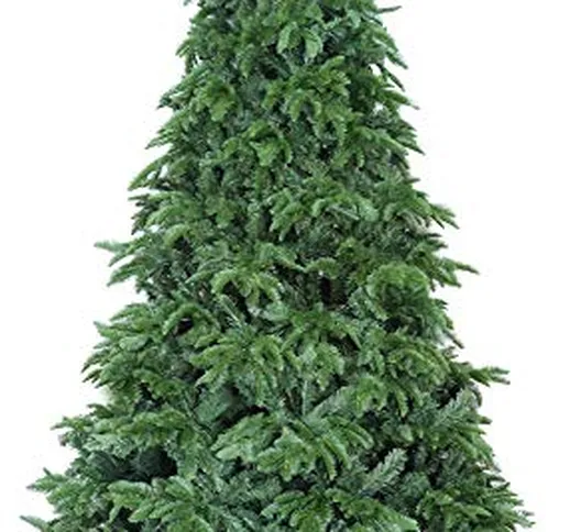 vanzetti Albero di Natale Artificiale 240 cm 72 Rami Foresta Umbra Verde