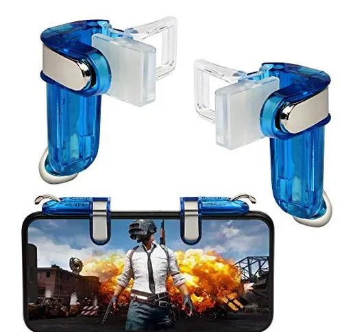 Oluote Mobile Game Controller, Sensitive Shoot e Aim Keys Sensitive Controller Joystick PU...