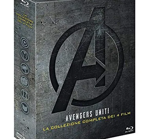Marvel Avengers Collezione 1-4 (5 Blu Ray)