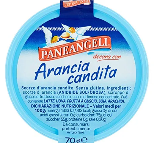 Paneangeli Arancia Candita Gr.70 - [confezione da 6]