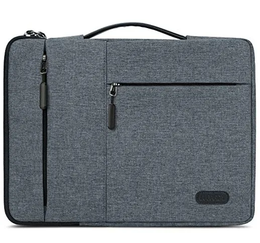 Lubardy Custodia PC 13-14 Pollici Impermeabile Antiurto Borsa Porta PC per Macbook Air/Pro...