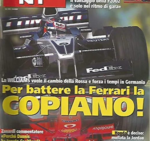 Autosprint 17 del Aprile 2002 Speciale Alex Zanardi, Flammini, Ferrari FX
