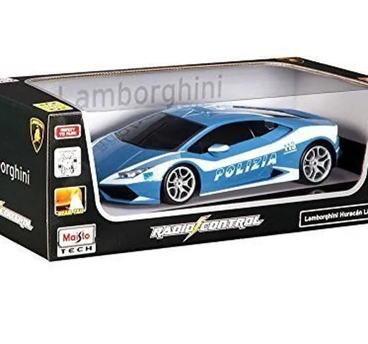 Maisto Lamborghini Huracan della Polizia Radiocomandata RC (Scala 1:14)