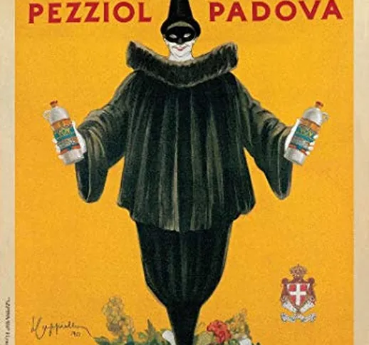 ELITEPRINT - Poster in Formato A3, Motivo: Birre Vintage, Vini e liquori VOV PEZZIOL Liquo...
