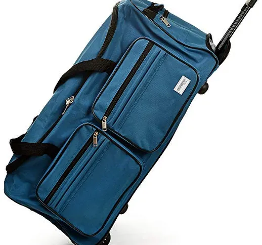 Deuba Borsone da viaggio con ruote XL 70x36x34cm 85 L Trolley Borsa da viaggio Borsa sport...