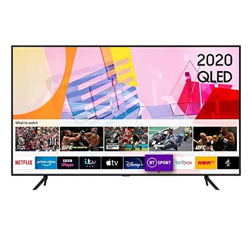 Samsung 2020 43" Q60T QLED 4K Quantum HDR - Smart TV con sistema operativo Tizen