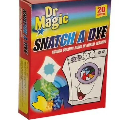 Dr Magic - Acchiappacolore per lavaggi colorati, 20 fogli