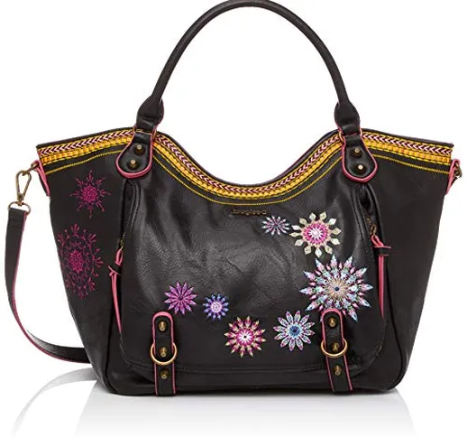 Desigual Borsa Donna bols ada rotterdam 20saxpae unica marrone