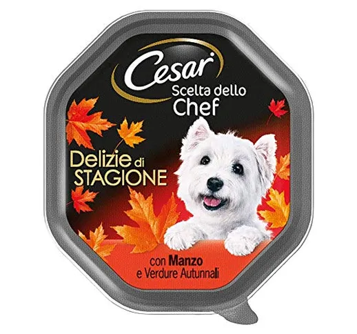 Cesar - Dog Scelta dello Chef Delizie di Stag. Manzo-Verdure Gr.150