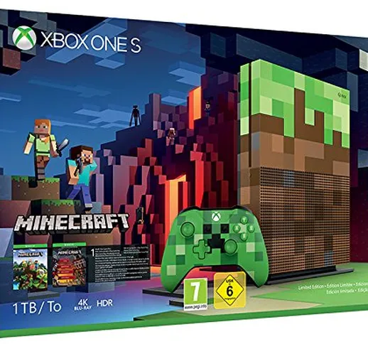 Xbox One: S 1TB + Minecraft [Bundle]