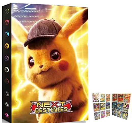 FEEEMAHA Raccoglitore di Carte, Supporto Compatibile con Pokemon, Libro Best Protection Al...