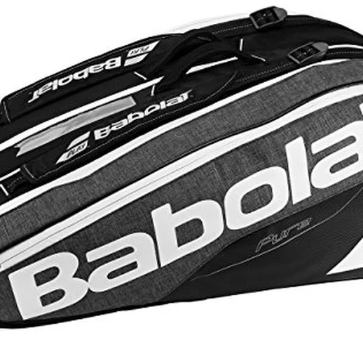 Babolat RH X 9 Pure, Borsa per Racchette Unisex – Adulto, Grigio, Taglia Unica