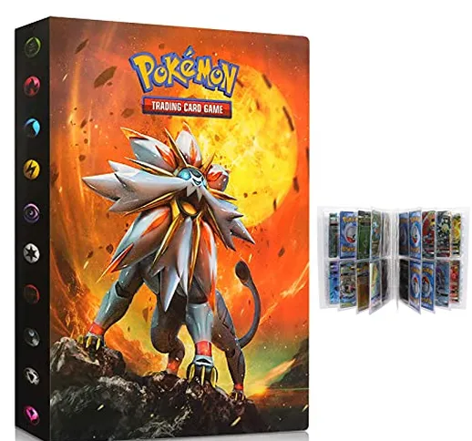 ESOOR Pokemon Carta Album Carte Titolare, legante per Carte Album Libro Migliore Protezion...