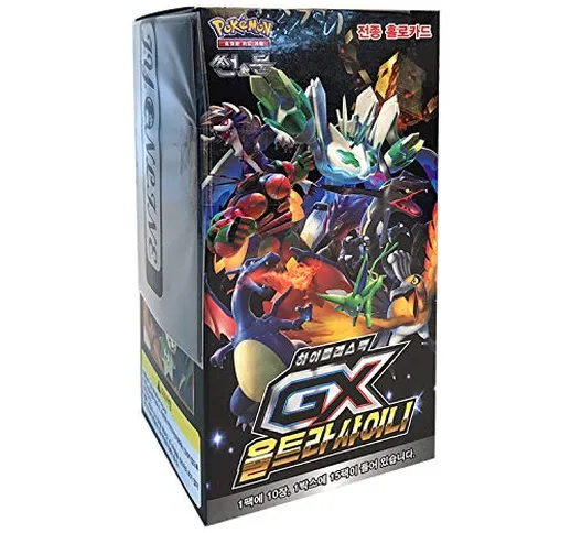 Pokémon Carte Sun&Moon High Class 150 Holo Cards Coreano Ver TCG + 3pcs Premium Card Sleev...