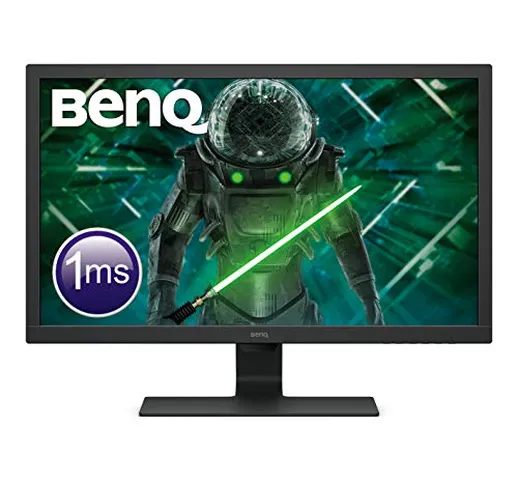 BenQ GL2780 Monitor da Gioco LED da 27 Pollici, FHD 1080p, Eye-Care, 1 ms, 75 Hz, Antirifl...