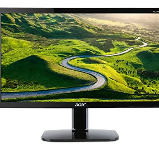 Acer KA240Hbid Monitor da 24", Display Full HD (1920x1080), Frequenza 60 Hz, Formato 16:9,...