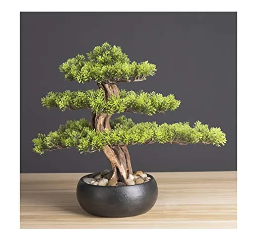 FEIYIYANG Artificiale Bonsai Albero Tree Realistico Bonsai Faux Bonsai, pianta pianta, Cer...