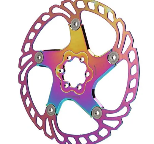 Colore della placcatura, accessorio per bicicletta colorato Rotore per freno a disco per b...