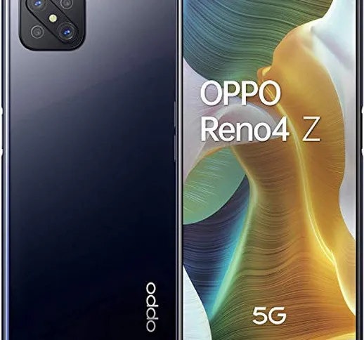 OPPO Reno 4Z - Smartphone 128GB, 8GB RAM, Dual Sim, Ink Black
