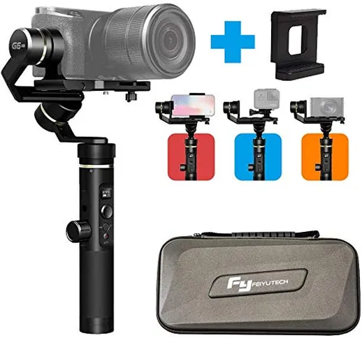 Feiyutech G6 Plus 3 Assi Handheld Splashproof Gimbal Stabilizzatore Resistente agli spruzz...