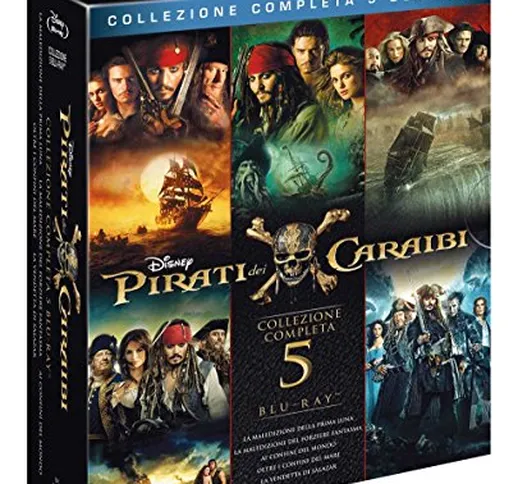 Pirati dei Caraibi Collection (5 Blu-Ray)
