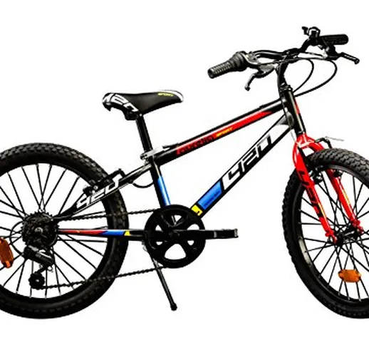 Dino Bikes, Bicicletta Mountain Bike 20” MTB per Ragazzo 420U Aurelia Bambino, 3