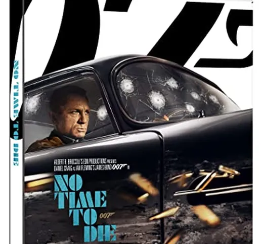 No Time To Die Steelbook (4K Ultra HD + Blu-ray) (2 Blu Ray)