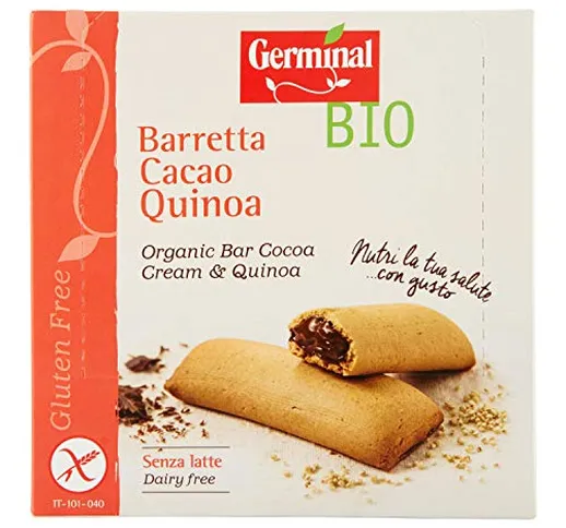 Germinal Bio Barrette Cacao Quinoa, 3 x 60g