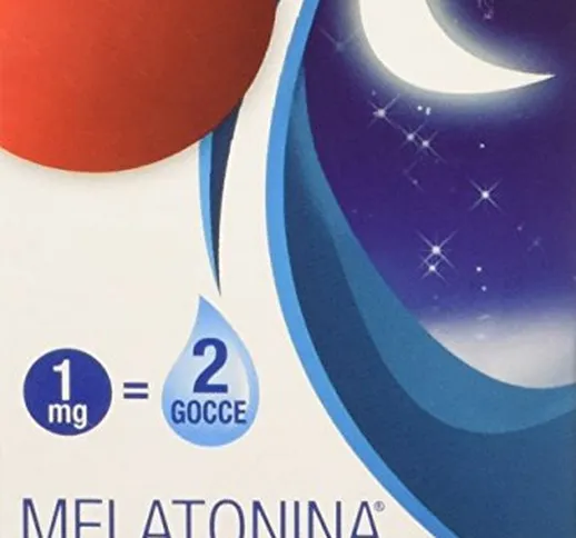 Linea ACT - Melatonina ACT Gocce- Integratore Alimentare in gocce a base di Melatonina - 3...