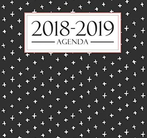 Agenda 2018-2019: 1 settembre 2018 al 31 agosto 2019: 19x23cm: Agenda 2018-2019 settimanal...