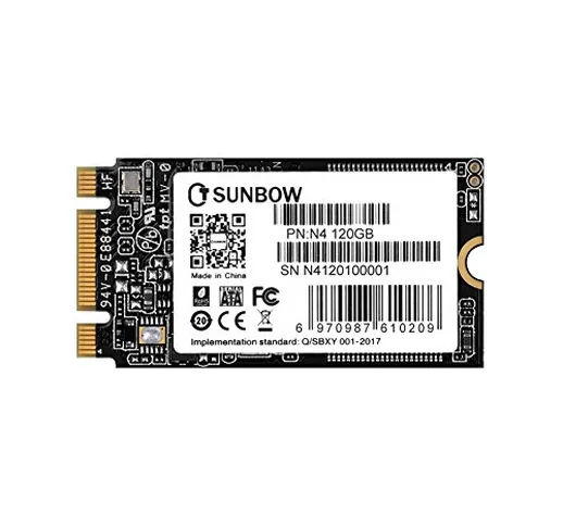 TCSUNBOW M.2 2242 120GB SSD NGFF 120GB 128GB Solid State Drive Disk for Ultrabook Desktop...