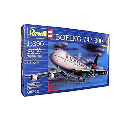 Revell Modellino 04210 - Boeing 747-200, Scala 1:390